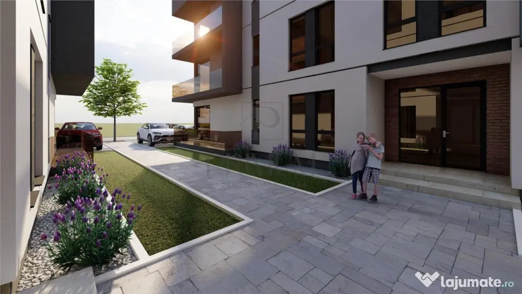 GIROC - 2 CAMERE - TERASA MARE - ZONA EXCELENTA - BLOC NOU