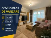 Apartament spațios cu 3 camere de vânzare – Str. Moldove