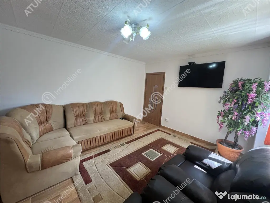 Apartament cu 2 camere decomandate zona Milea/OMV din Sibiu