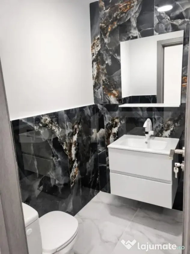Spatiu comercial parter înalt+ apartament 2 camere-locuinț
