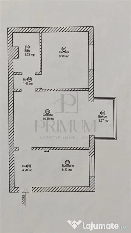 Girocului - 2 Camere - Etaj intermediar - Renovat - Amenajat