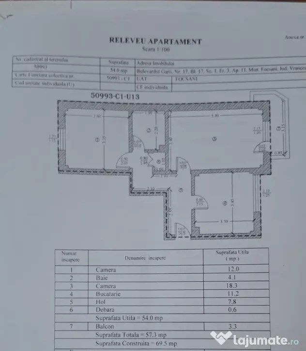 Apartament 2 camere