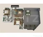 Apartament cu terasa de 88mp! 3 camere, 2 bai, zona Vivo