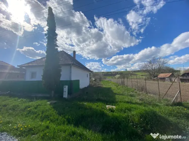 Vând casǎ cu teren spațios