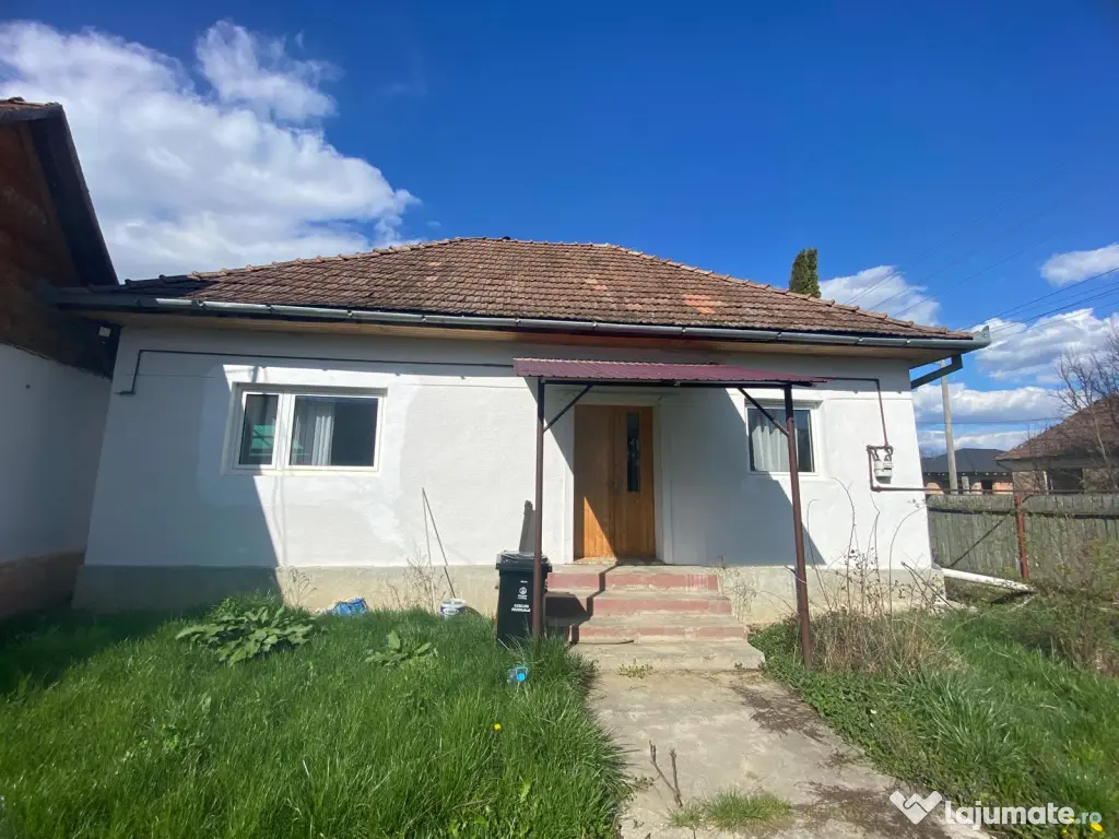 Vând casǎ cu teren spațios