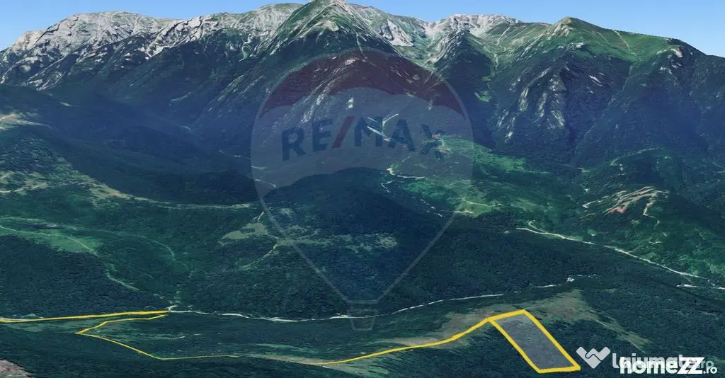 Comision 0% | Teren extravilan 23,000mp | Rasnov Glăjăr...