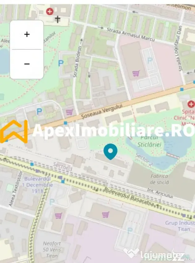Apartament 2 camere de inchiriat Morarilor București | Apex