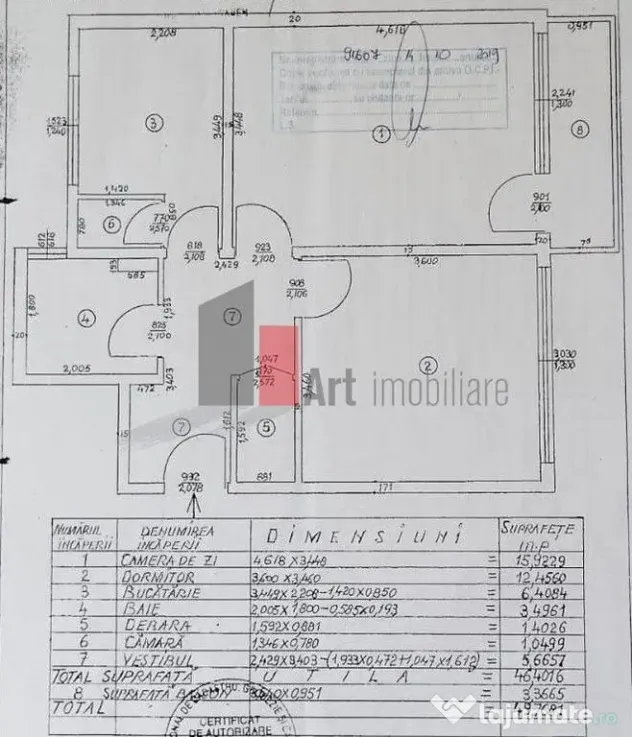 Aparteament 2 camere Drumul Taberei-mall Plaza România