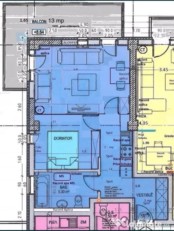 AVIATIEI, Particular, 2 Camere in Bloc Nou, cu Parcare 129000 €