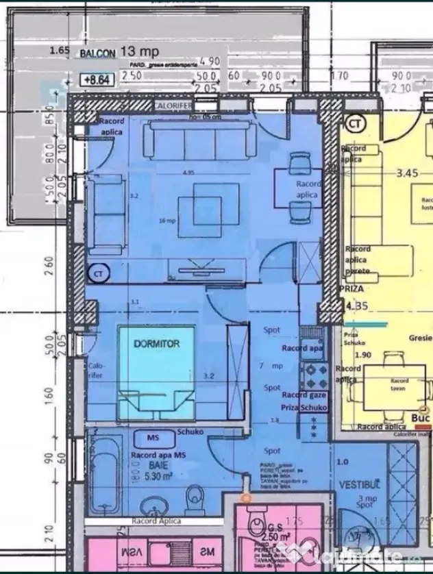 AVIATIEI, Particular, 2 Camere in Bloc Nou, cu Parcare 129000 €