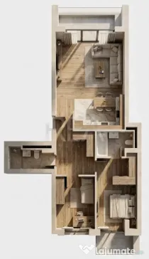 Apartament 3 camere, Ferdinand