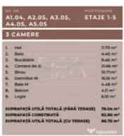 Apartament 3 camere, Ferdinand 