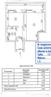 Apartament 1 camera, zona Plantelor. 
