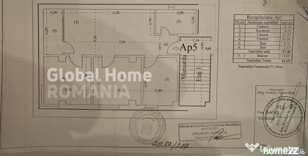 Apartament 3 camere | Damaroaia | Mobilat si utilat | - Bucuresti (Bucuresti-Ilfov)