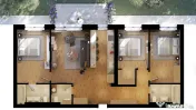 Tunari Sunlight Residence 4 Camere Curte Proprie