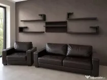 Canapea piele plus mobilier
