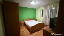Set Complet Mobilier Dormitor (Pat, Dulap, Comodă + Saltea)