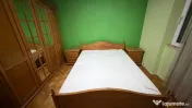 Set Complet Mobilier Dormitor (Pat, Dulap, Comodă + Saltea) 