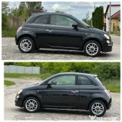 Fiat 500*km:152.125*clima*2 randuri de roti*1.3 benzina*69 cp! 