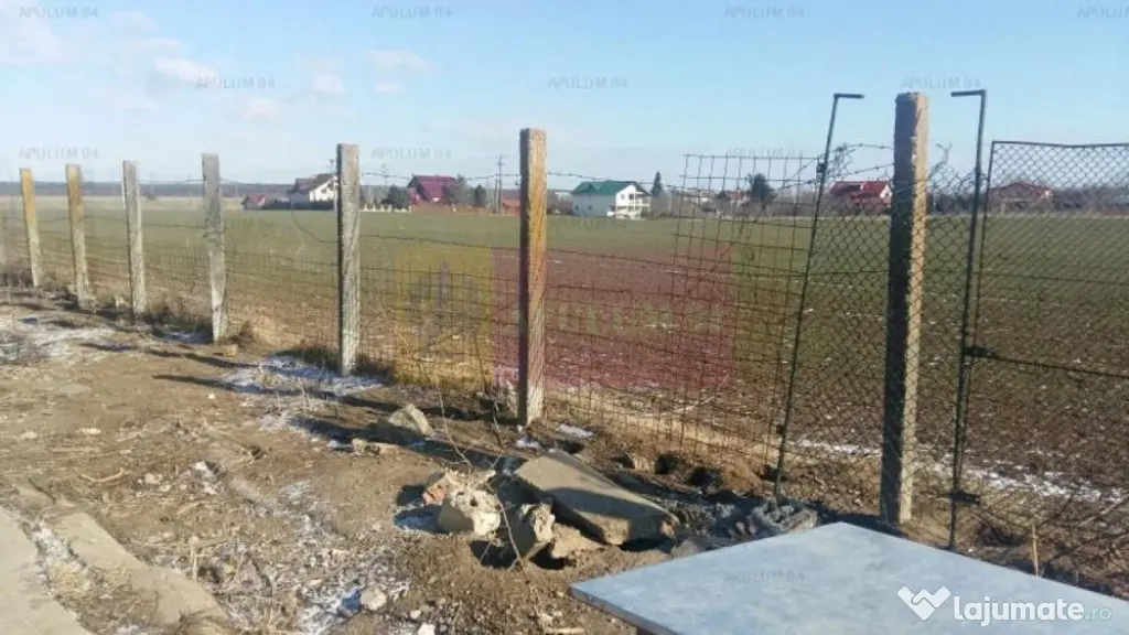 Teren Balotesti- Saftica- ideal pentru constructie locuinte.