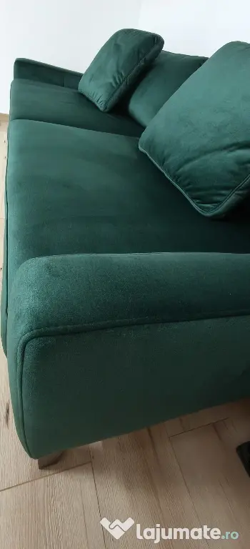 Canapea Calini Velvet Green Rovere Mobili