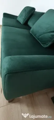 Canapea Calini Velvet Green Rovere Mobili 