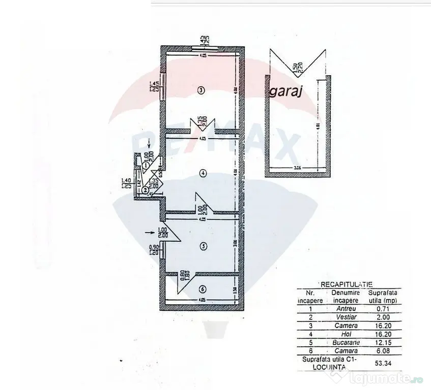 Casă de vanzare teren 245 mp | Parcare | Garaj | Rahova ...