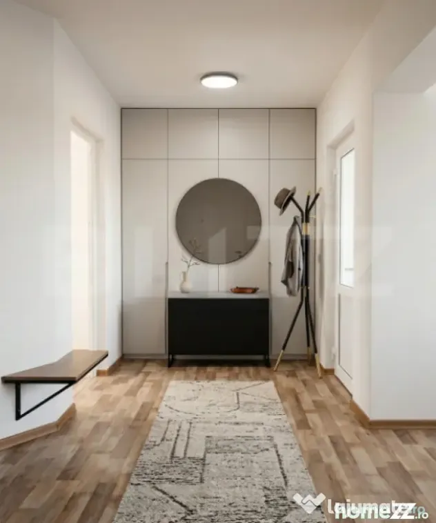 Apartament 2 camere, 61mp, parcare inclusă, balcon, Zona Fl - Floresti (Cluj)