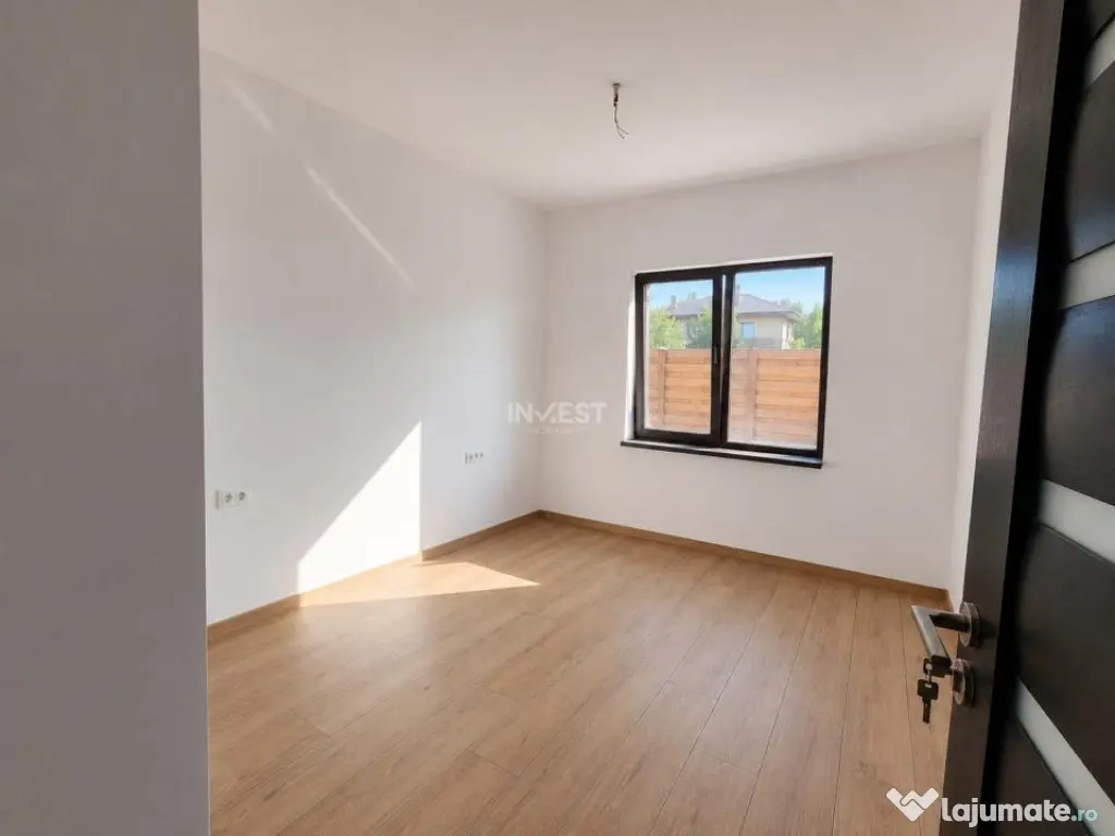Casa individuala, cu 3 camere, plan parter, zona Horpaz