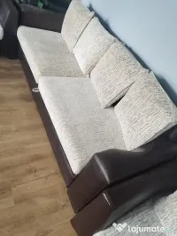 Canapea extensibila cu 2 fotolii 