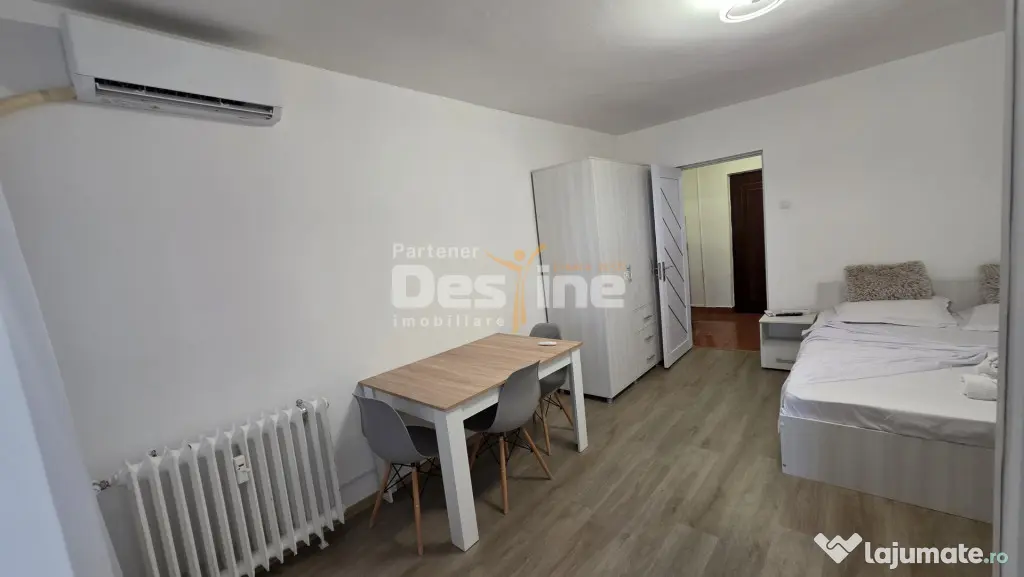 Garsoniera mobilata Brazda - pretabil regim hotelier