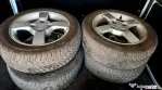 4 roti aliaj 4x114,3 Smart Forfour cu 185/55R15 M+S