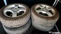 4 roti aliaj 4x114,3 Smart Forfour cu 185/55R15 M+S
