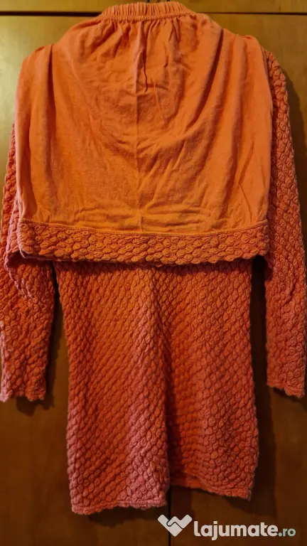 Low Nardi New York - set bluza cu fusta, orange, S