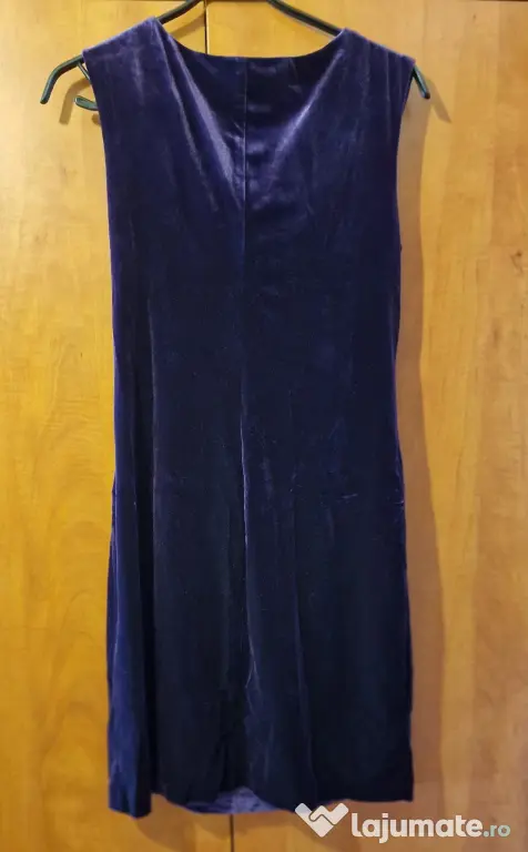 Ronni Nicole, rochie de seara, catifea violet, masura 10