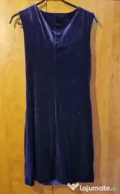 Ronni Nicole, rochie de seara, catifea violet, masura 10