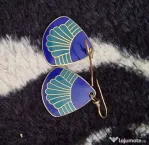 Laurel Burch, cercei cu design "Waterfall Fans"