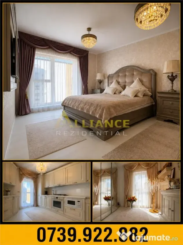 Metrou Berceni 5 minute Apartament 3 camere 73 mp Mobilat si