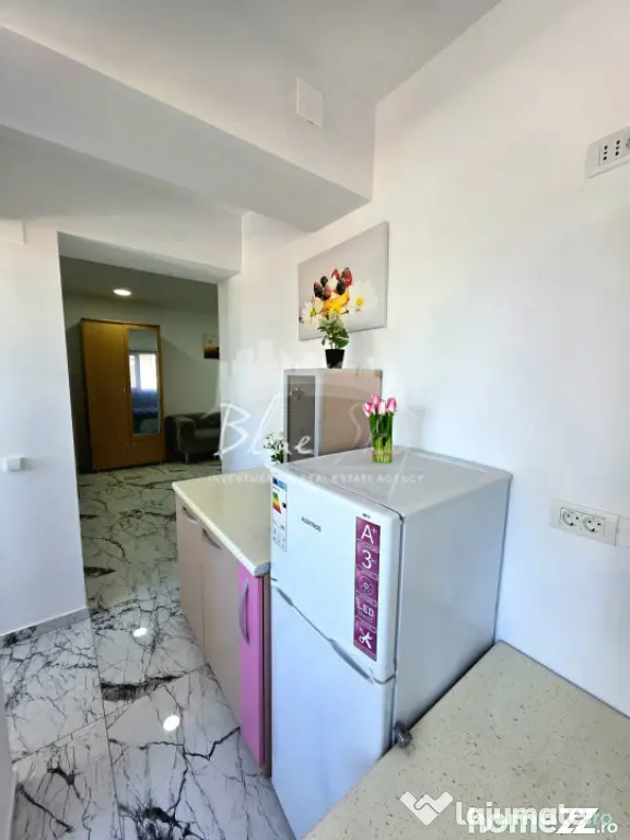 2 camere transformat in 3 camere, mobilat și utilat în Ma