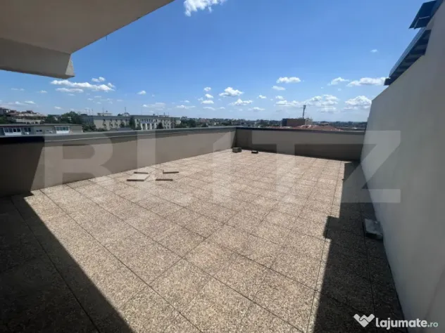 Apartament 2 camere, 63 mp, bloc nou, terasa 40 mp, cartier