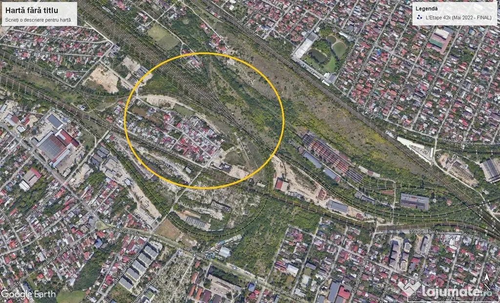 Teren intravilan de închiriat – 22.024 mp | Zona Triaj...