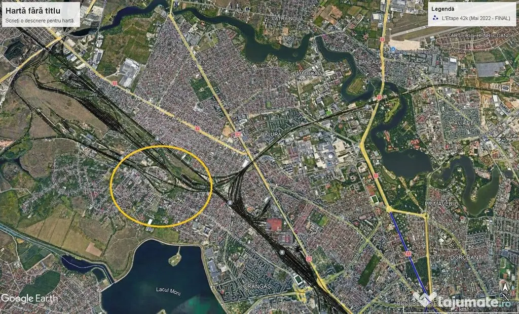 Teren intravilan de închiriat – 22.024 mp | Zona Triaj...