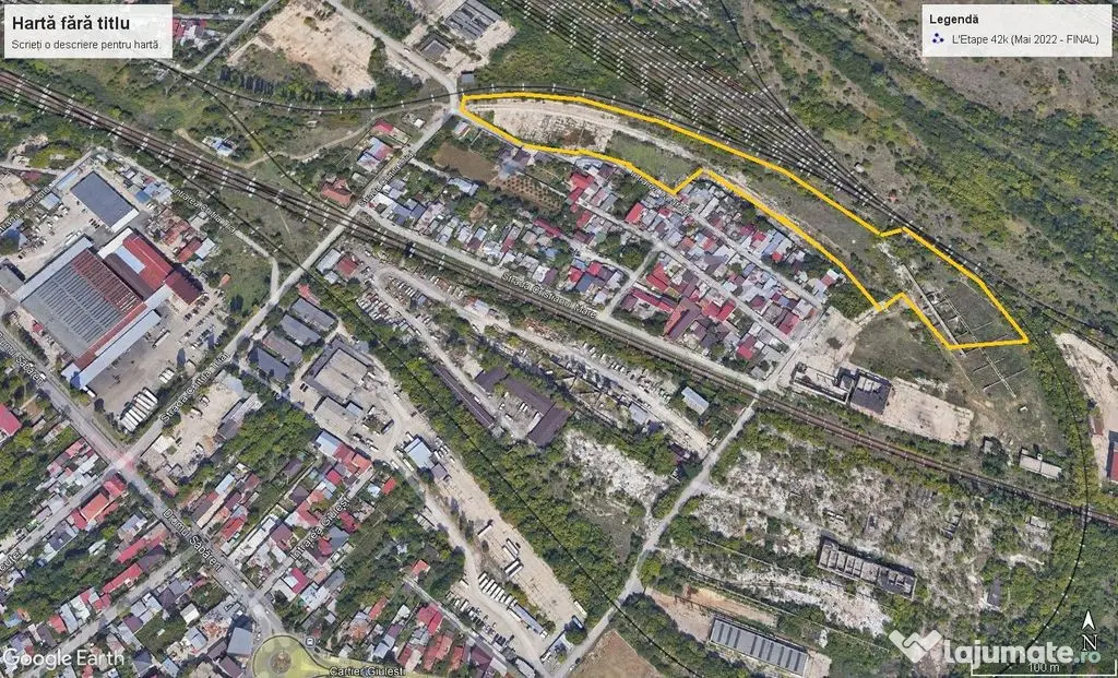Teren intravilan de închiriat – 22.024 mp | Zona Triaj...