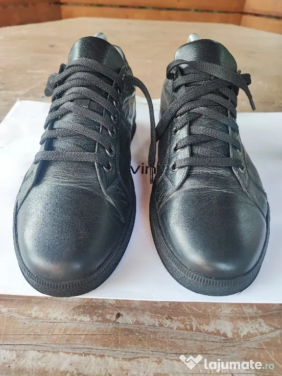 Pantofi casual din piele naturala
