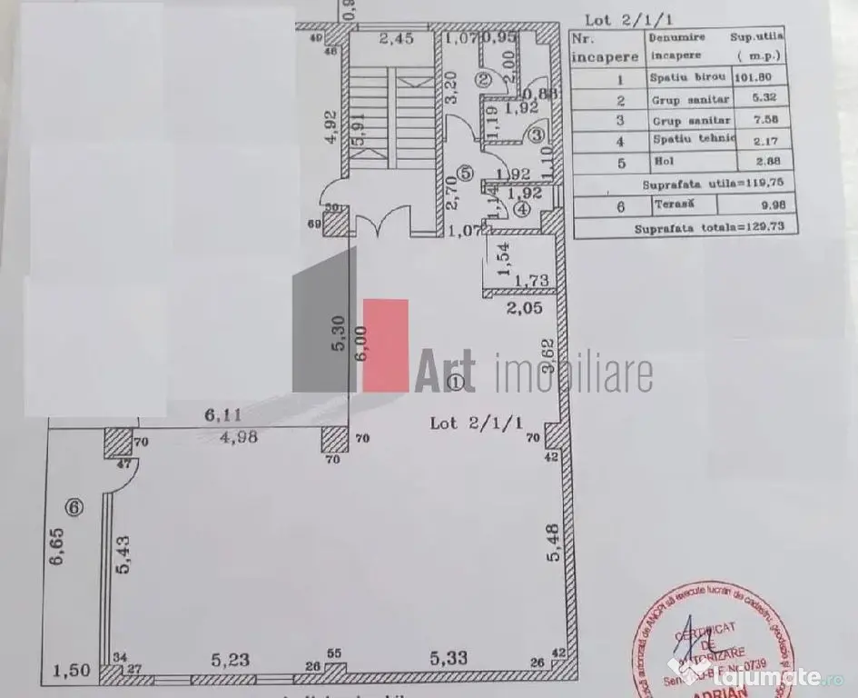 0%Comision Spatiu comercial/birouri zona Sisesti/Vatra noua