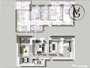 Apartament cu 3 camere - complex premium - Blue Bike EDEN 