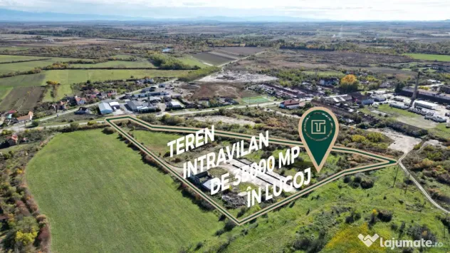 Teren strategic de 35.000 mp cu destinație industrială, re