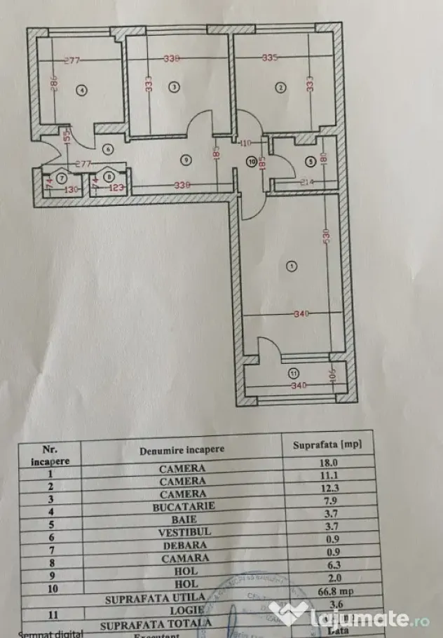 Apartament 3 camere decomandat, Titan, 1 Decembrie