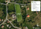 Teren intravilan 21 ari în Coruia – utilități complete, 