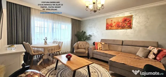 Apartament 2camere premium,103,7 mp,mobilat,utilat,parcare,terasa,1Mai